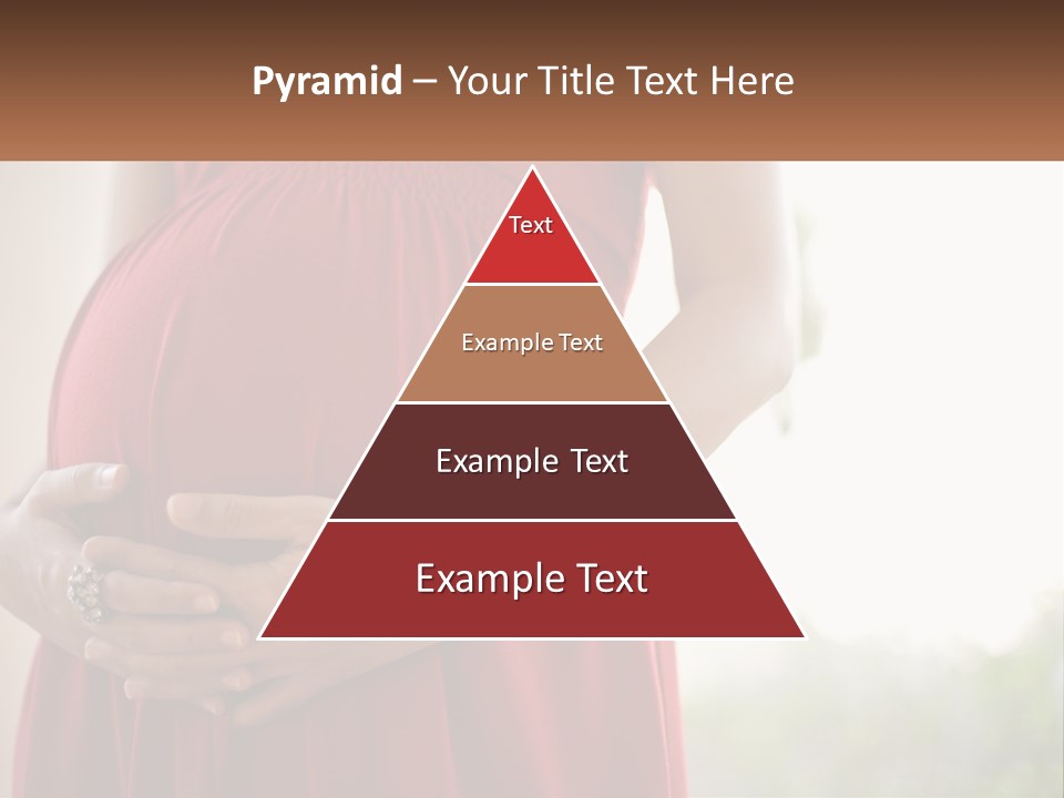 Pregnant Girl PowerPoint Template