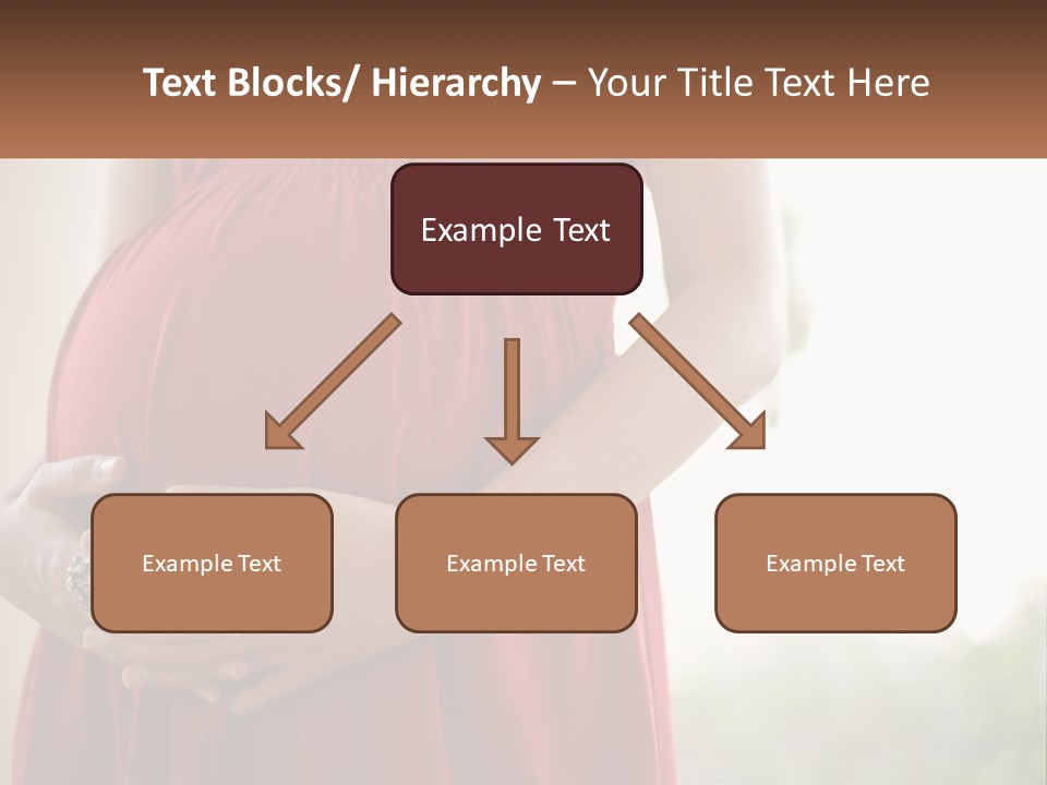 Pregnant Girl PowerPoint Template