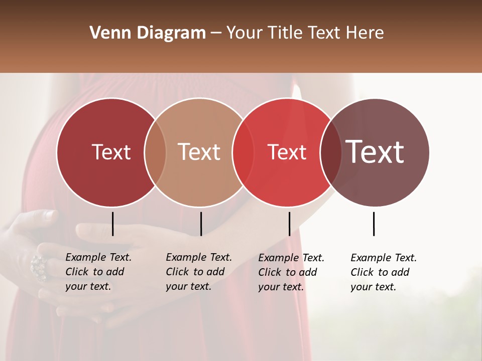 Pregnant Girl PowerPoint Template