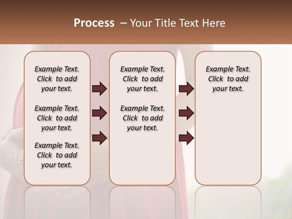 Pregnant Girl PowerPoint Template