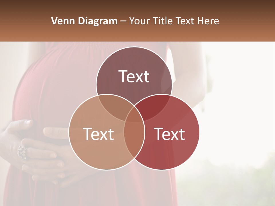 Pregnant Girl PowerPoint Template