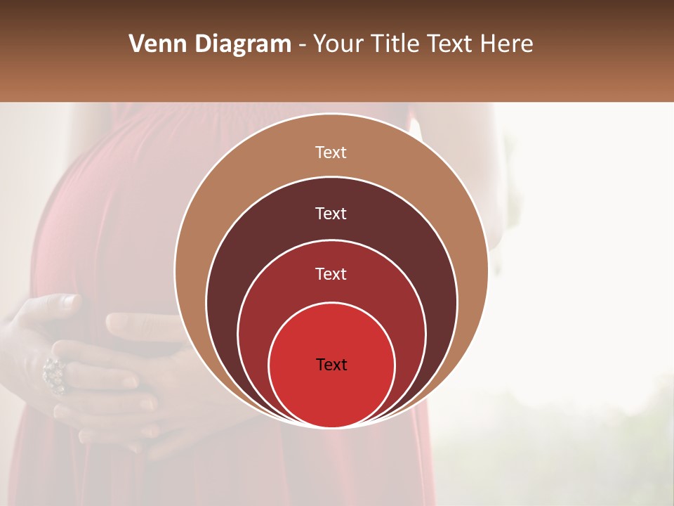 Pregnant Girl PowerPoint Template