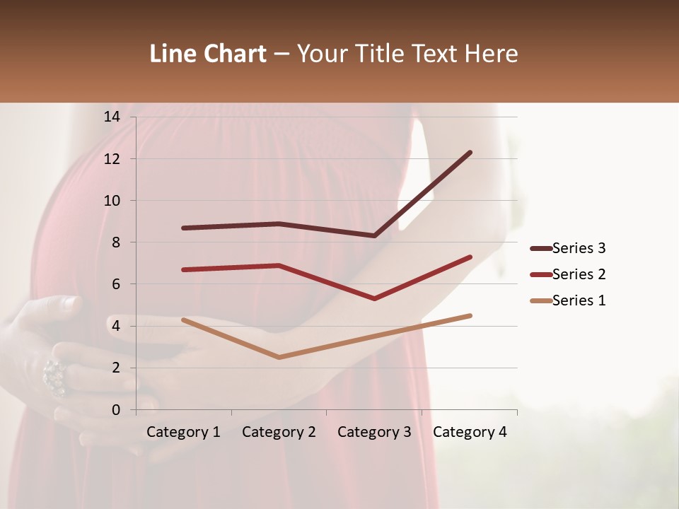 Pregnant Girl PowerPoint Template