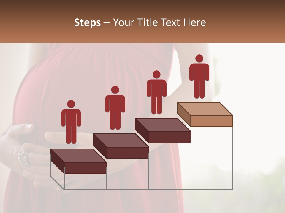 Pregnant Girl PowerPoint Template