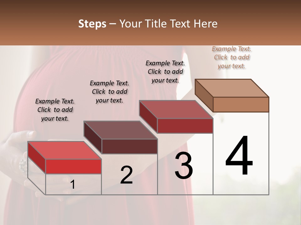 Pregnant Girl PowerPoint Template