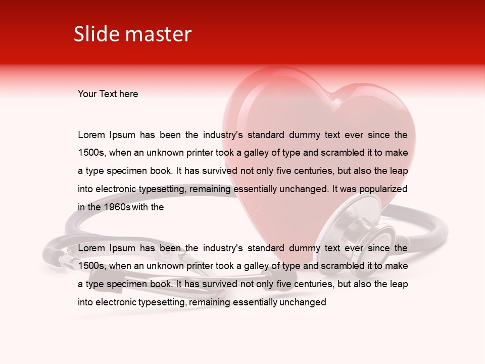 Stroboscope, Heart Problems PowerPoint Template