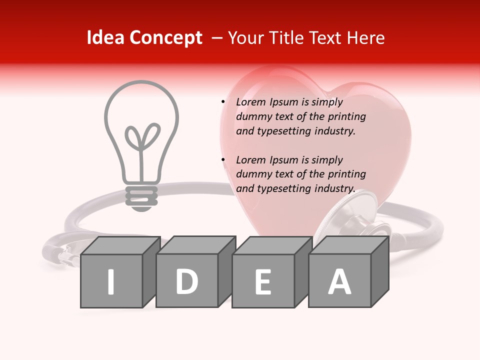 Stroboscope, Heart Problems PowerPoint Template