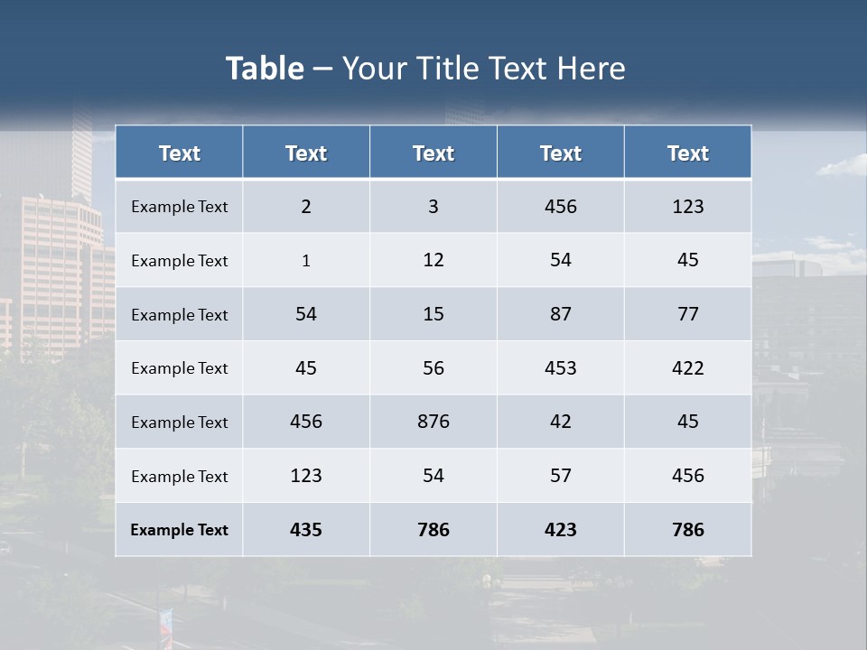 Concrete City PowerPoint Template