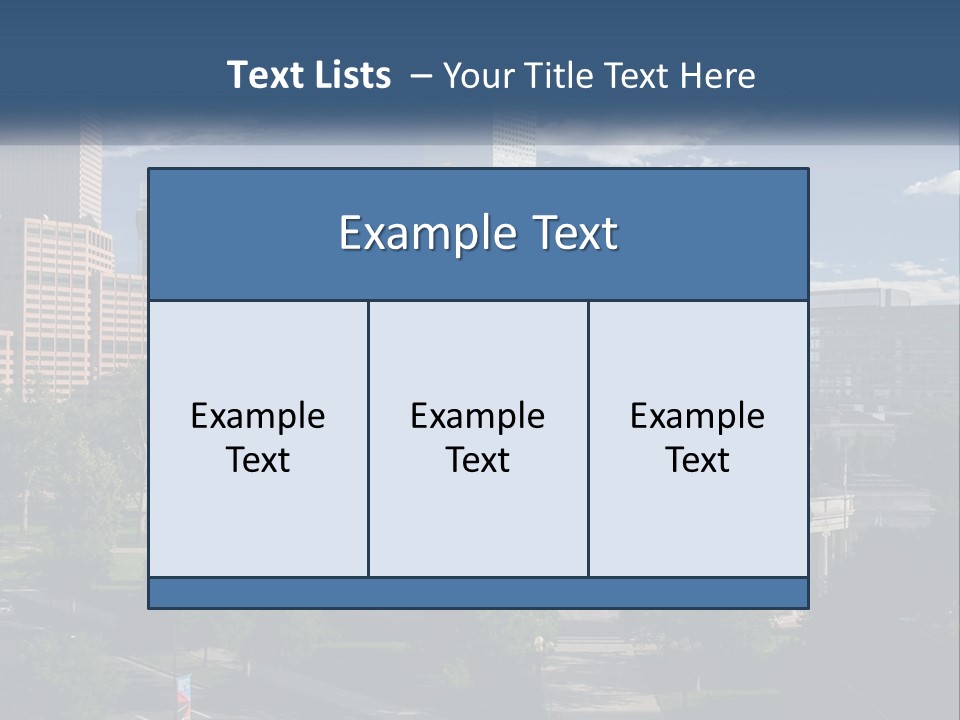Concrete City PowerPoint Template
