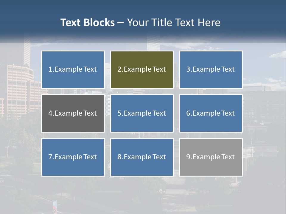 Concrete City PowerPoint Template