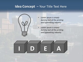 Concrete City PowerPoint Template