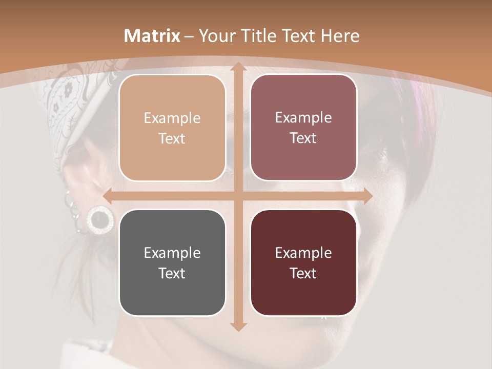 Beautiful Girl PowerPoint Template