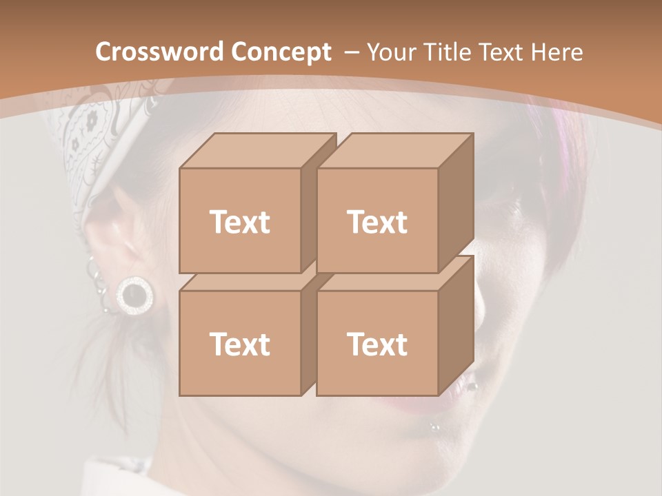 Beautiful Girl PowerPoint Template