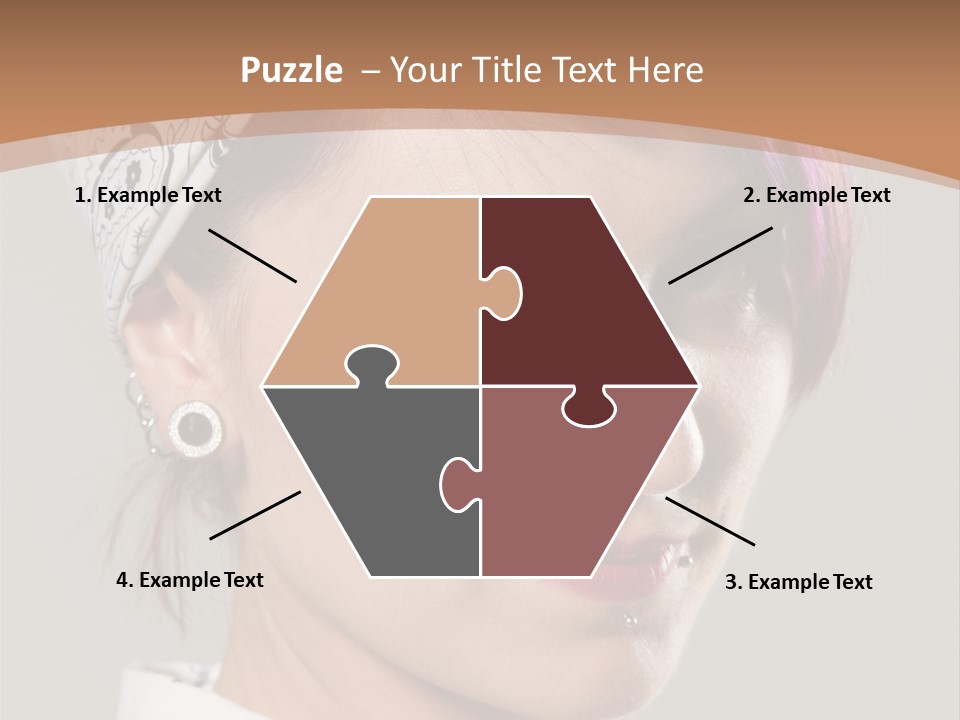 Beautiful Girl PowerPoint Template