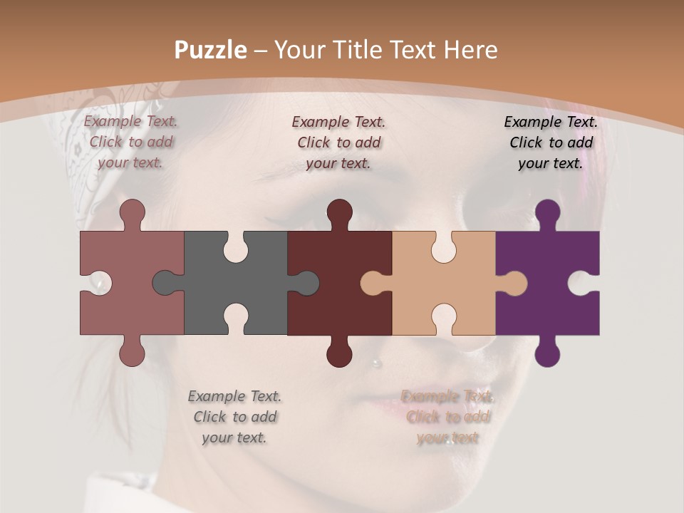 Beautiful Girl PowerPoint Template