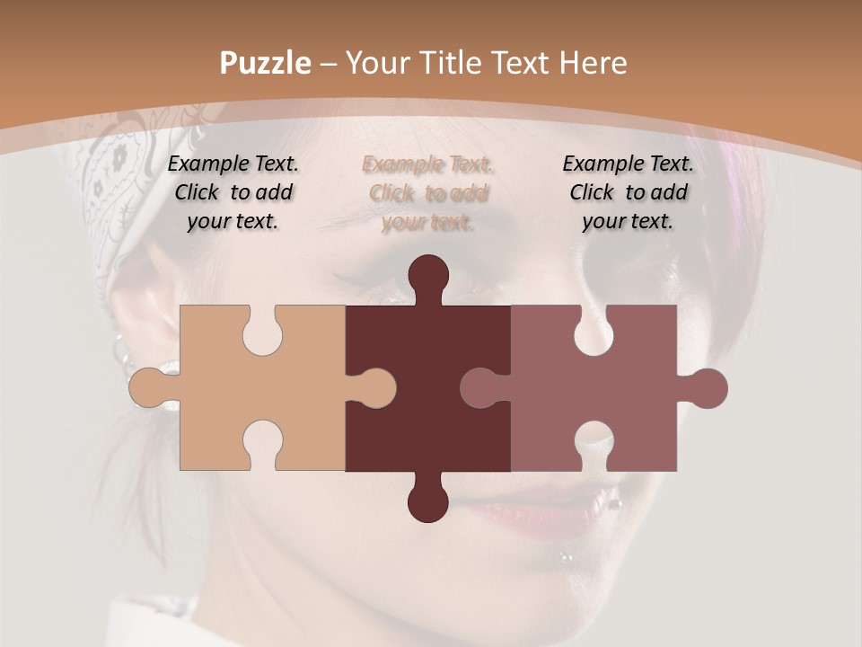 Beautiful Girl PowerPoint Template