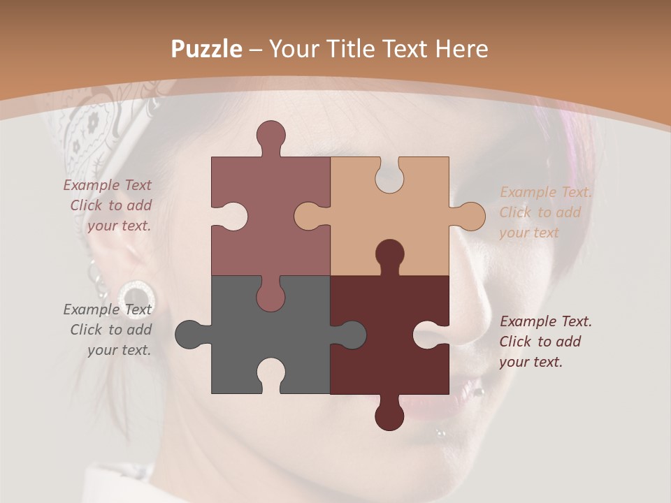 Beautiful Girl PowerPoint Template