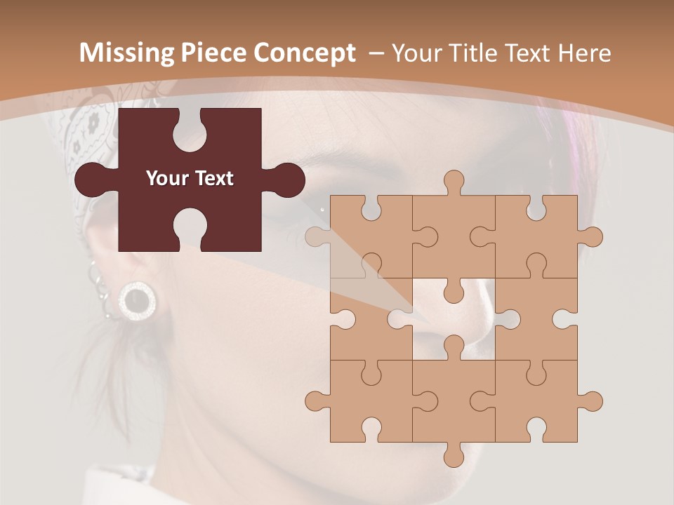 Beautiful Girl PowerPoint Template