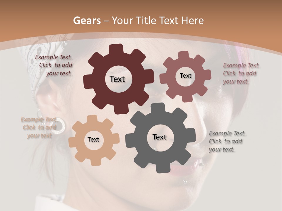 Beautiful Girl PowerPoint Template