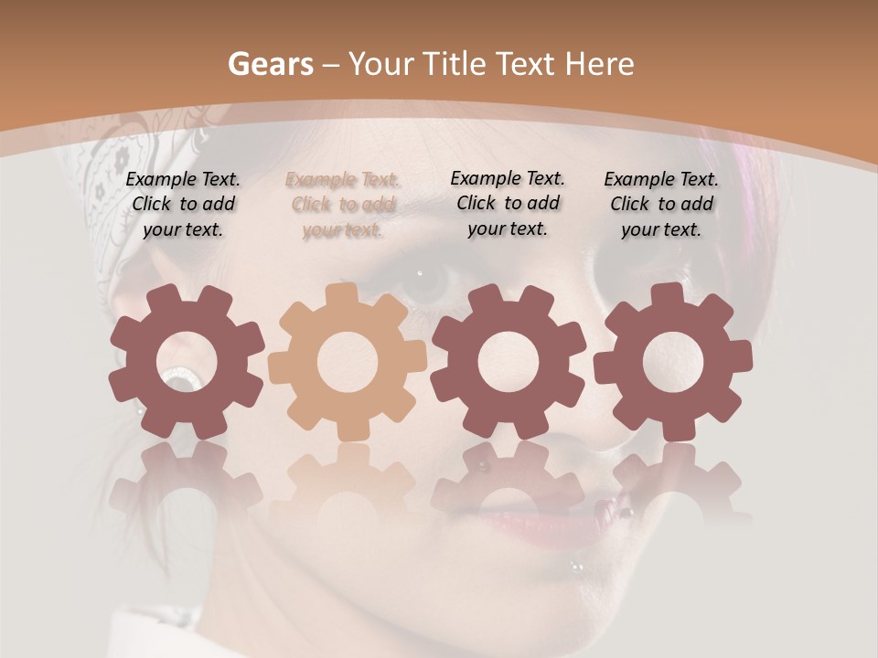 Beautiful Girl PowerPoint Template