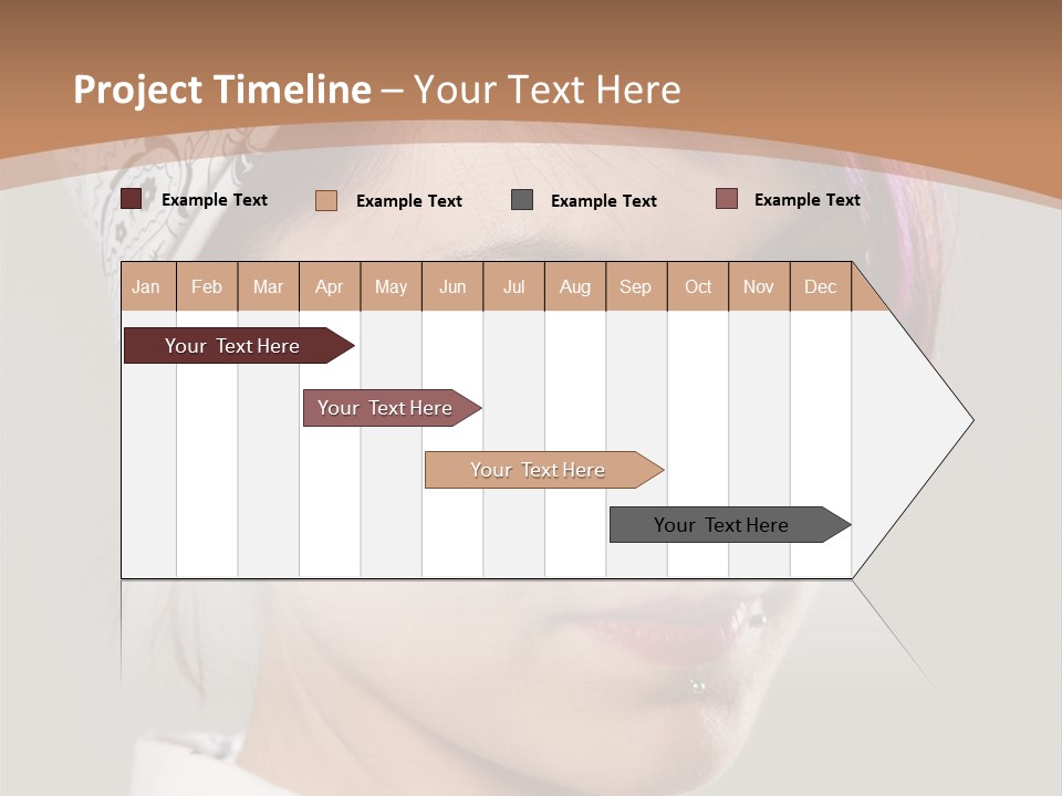 Beautiful Girl PowerPoint Template