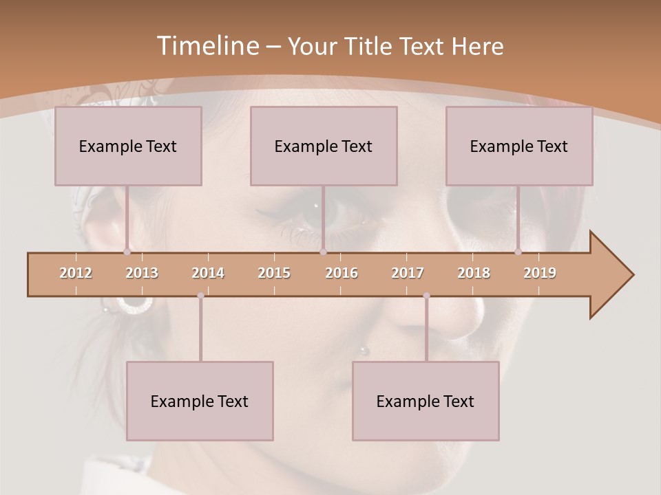 Beautiful Girl PowerPoint Template