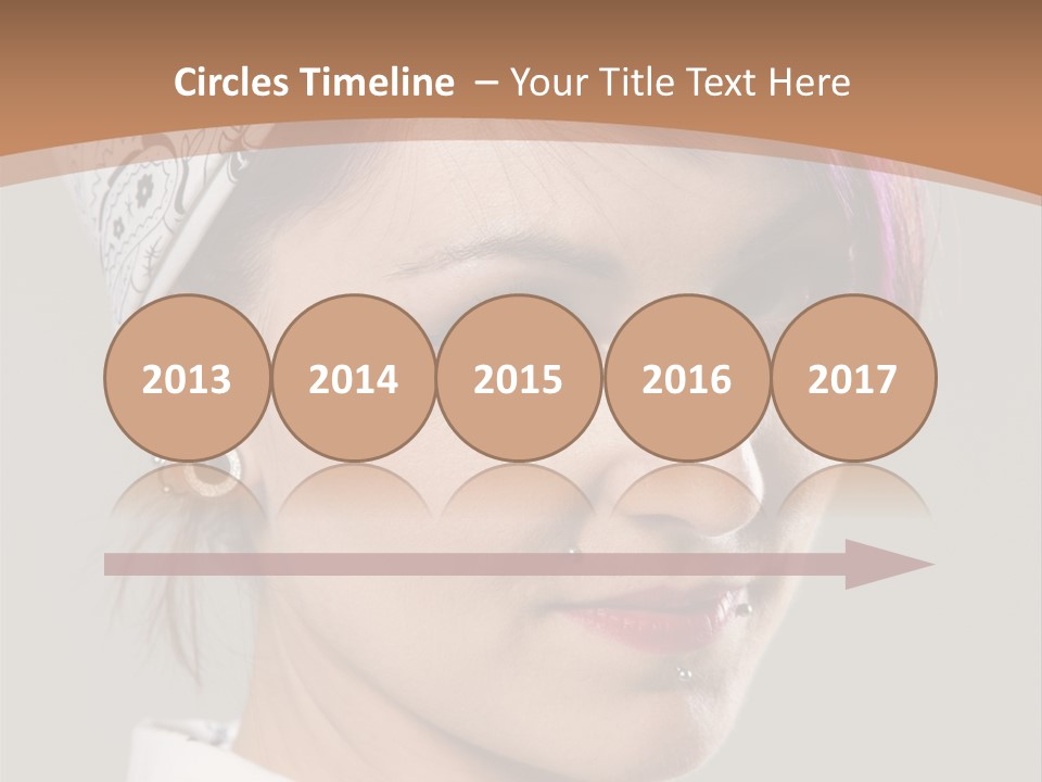 Beautiful Girl PowerPoint Template