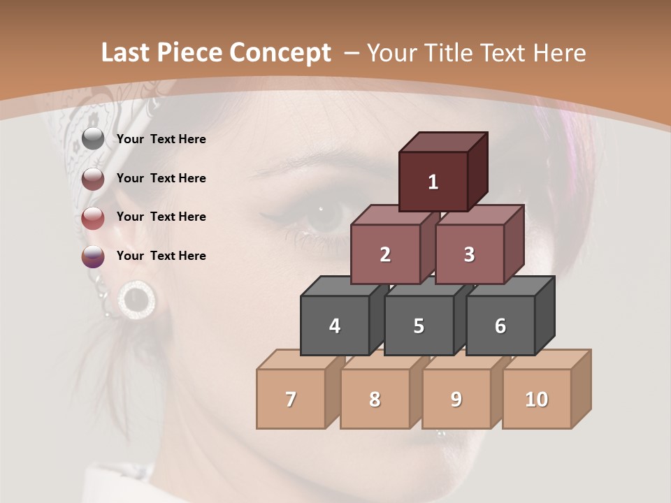 Beautiful Girl PowerPoint Template