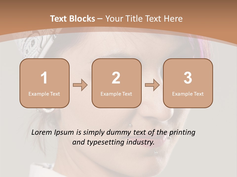 Beautiful Girl PowerPoint Template