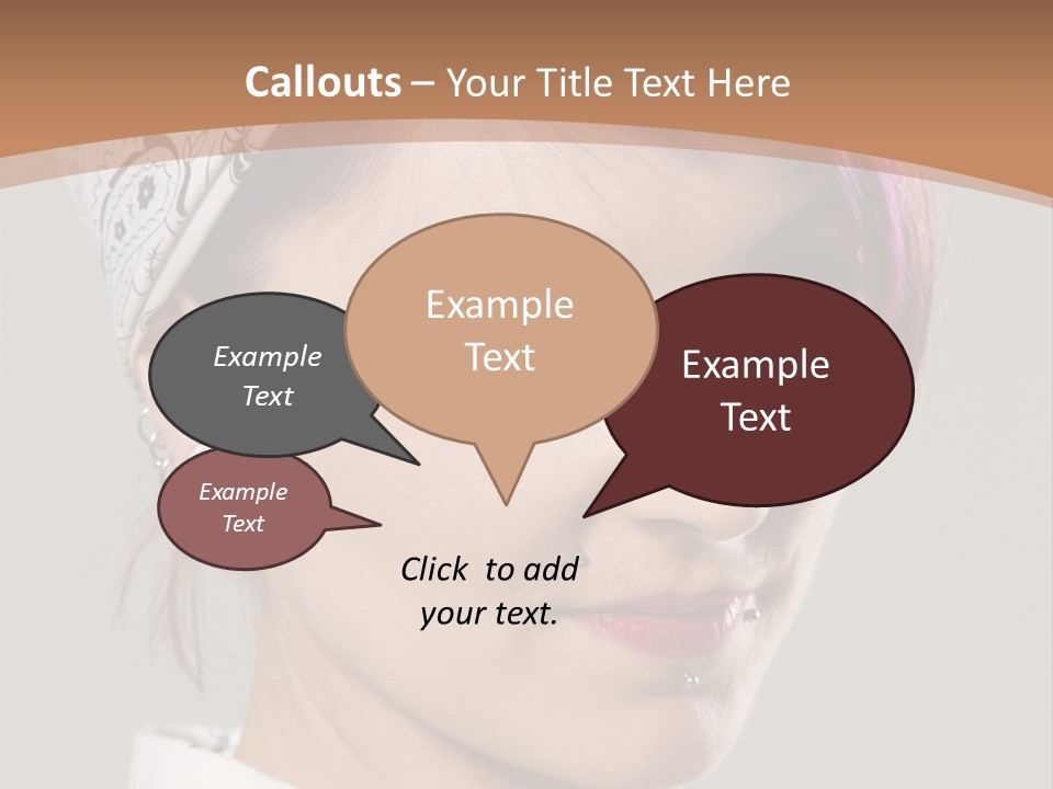 Beautiful Girl PowerPoint Template