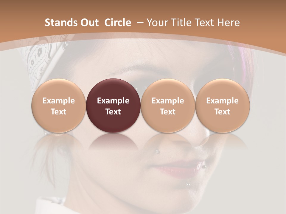 Beautiful Girl PowerPoint Template