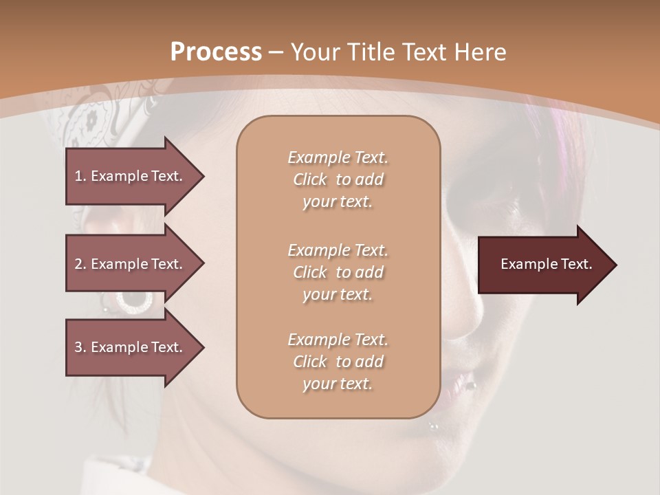 Beautiful Girl PowerPoint Template