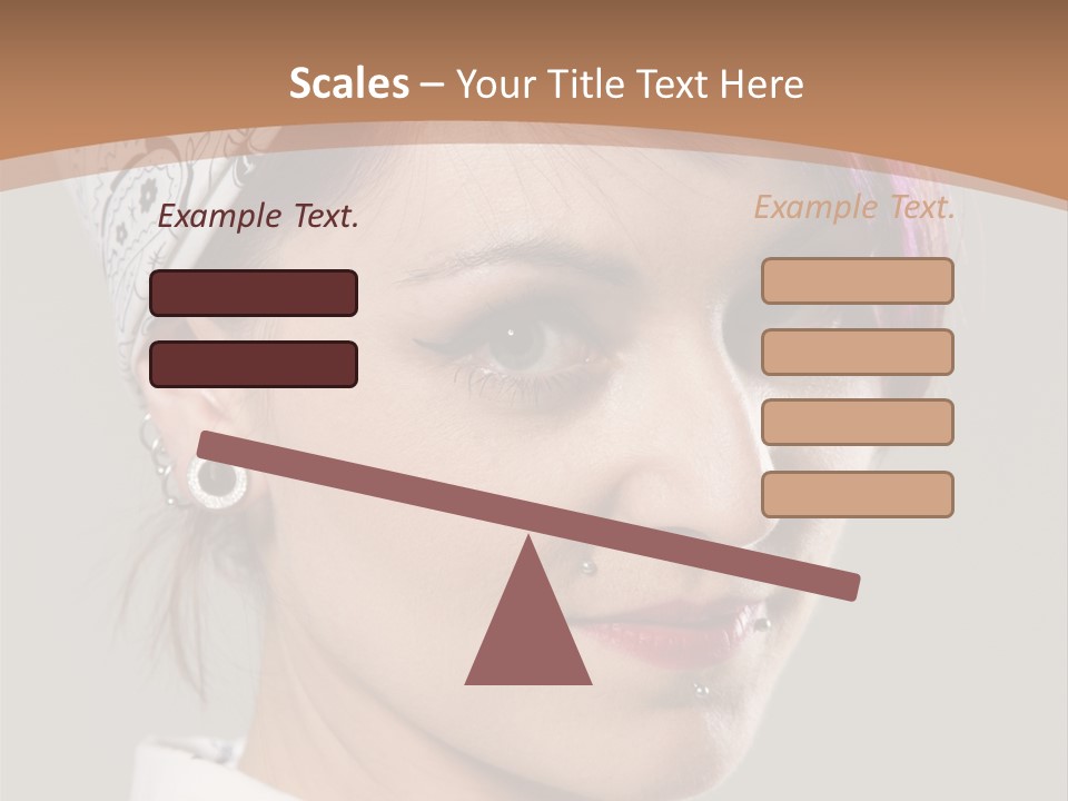 Beautiful Girl PowerPoint Template