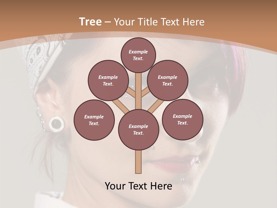 Beautiful Girl PowerPoint Template