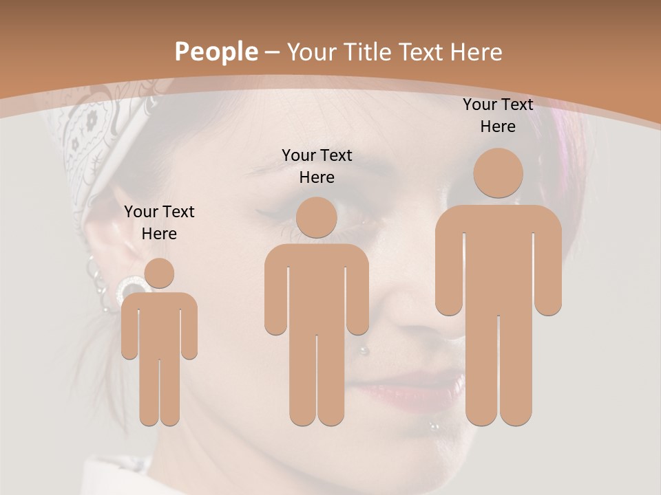 Beautiful Girl PowerPoint Template