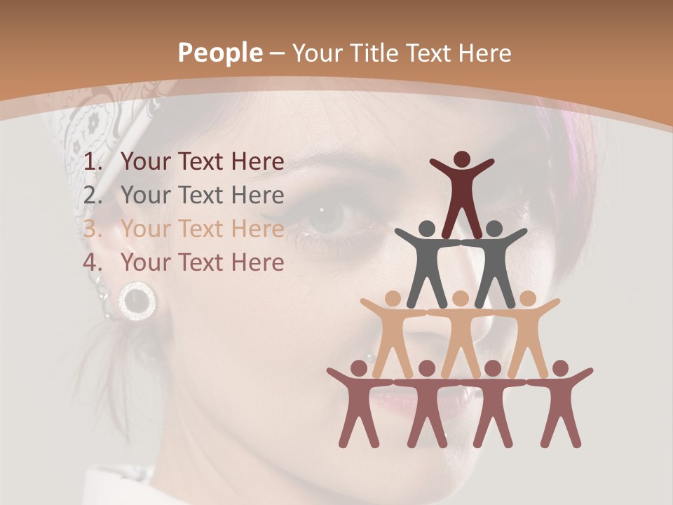 Beautiful Girl PowerPoint Template