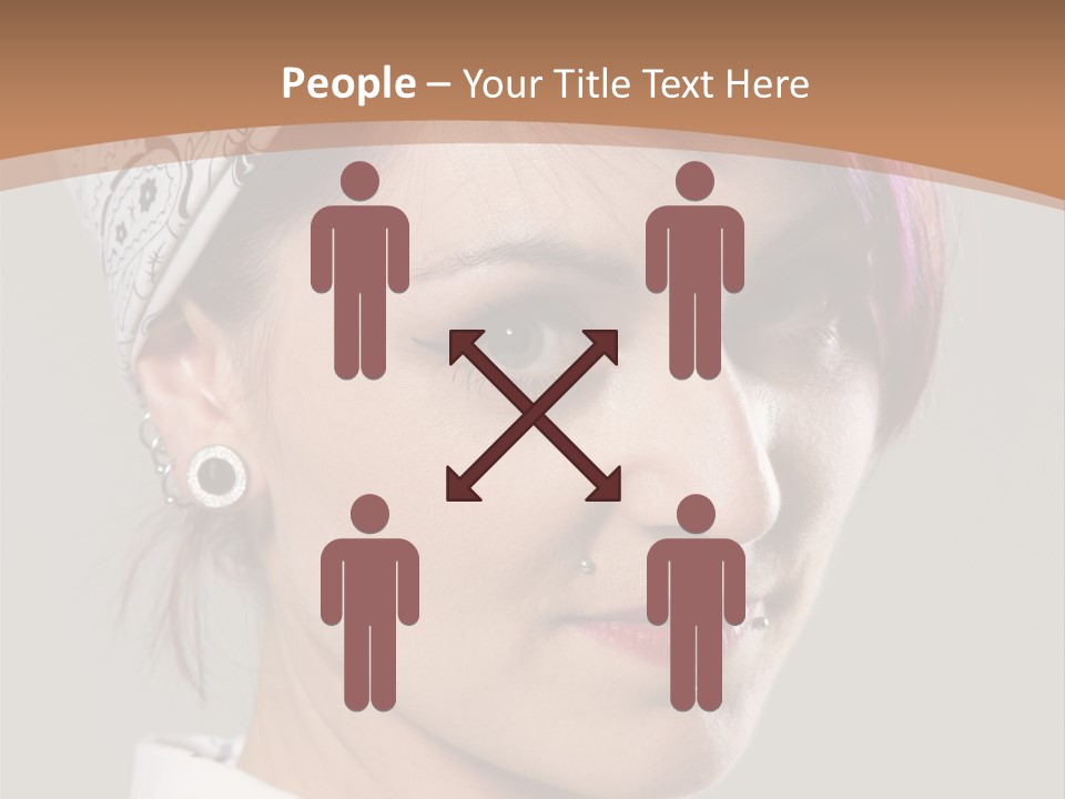 Beautiful Girl PowerPoint Template