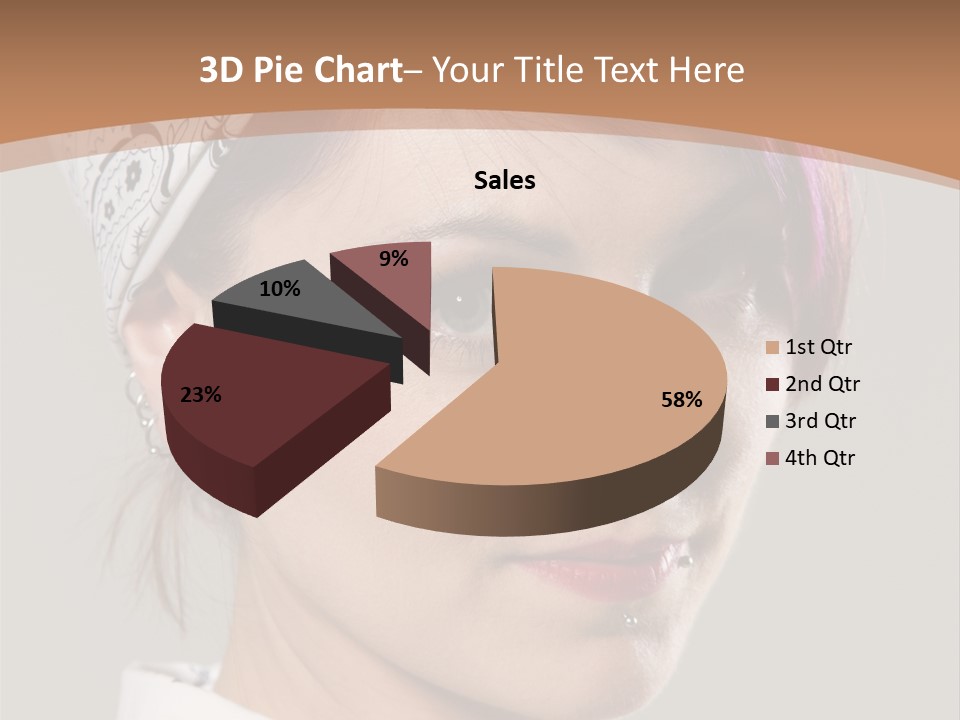 Beautiful Girl PowerPoint Template