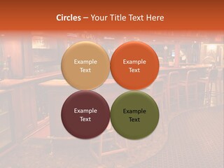 Bar Counter Interior PowerPoint Template