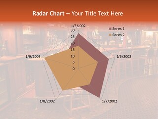 Bar Counter Interior PowerPoint Template