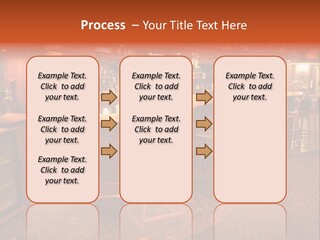 Bar Counter Interior PowerPoint Template