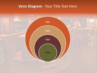Bar Counter Interior PowerPoint Template