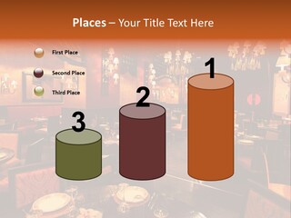 Girl And Boyfriend In A Restaurant PowerPoint Template