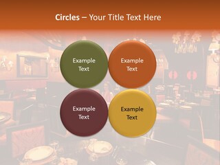 Girl And Boyfriend In A Restaurant PowerPoint Template