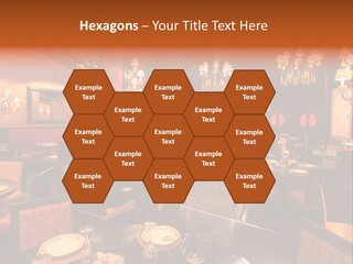 Girl And Boyfriend In A Restaurant PowerPoint Template