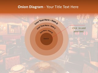 Girl And Boyfriend In A Restaurant PowerPoint Template