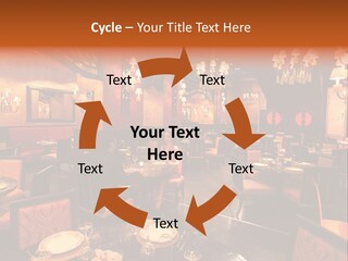 Girl And Boyfriend In A Restaurant PowerPoint Template