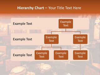 Girl And Boyfriend In A Restaurant PowerPoint Template