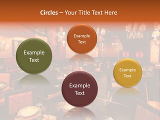 Girl And Boyfriend In A Restaurant PowerPoint Template