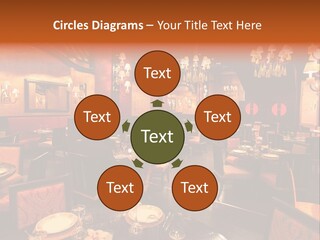 Girl And Boyfriend In A Restaurant PowerPoint Template